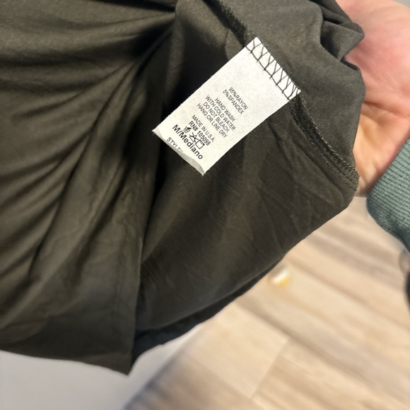 Mahina Olive Green Tunic Top - Picture 3 of 4